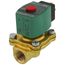 1/2" Normally Closed General Service Solenoid Valve, NPT, 5# DIFF, w/ DIN Connector (120 V)