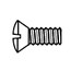 1/2" x 10/32 Thread Oval Head Handle Screw, Phillips (10 Pack)