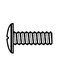 1/2" x 8/32 Thread Truss Head Handle Screw, Slotted (10 Pack)