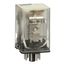 Plug-In Relay, Type KP, Tubular, 8-Pin, DPDT, 2NO/2NC, 10A, 12 VDC Coil, 8501KPDR12V51