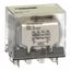 Relay, 14-Blade, 4NO/4NC, 15A, 24 VDC Coil, 8501RSD44V53