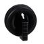 Push Button, 30mm, Black, 9001B11