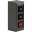 Push-Button Control Station, Momentary, 2NO/3NC, Forward, Reverse & Stop 3 Pushbutton Operators, Projecting Operator, 1 NEMA Rating, 9001BG302