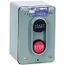 Push-Button Control Station, Momentary, NO/NC, Start & Stop 2 Pushbutton Operators, Projecting Operator, 4 NEMA Rating, 9001BW240