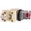Push-Button Switch, 30 mm Mounting Hole Dia, Momentary, NC/NO, 600VAC, Illuminated, 9001K3L1RH13
