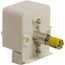 120 VAC, 120 VDC Yellow Lens LED Light Module, 9001KM38LY