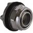 Push-Button Switch, 1.18" Mounting Hole Dia Round, Weatherproof, Dust and Oil Resistant, 9001KP