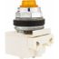 28 V Amber Lens Indicating Light, Screw Clamp, 9001KP35A31