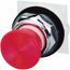 Push-Button Switch, 30 mm Mounting Hole Dia, Momentary, Red Pushbutton, Momentary, 9001KR24R