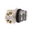 Push-Button Switch, 30 mm Mounting Hole Dia, Momentary, NO, 600VAC, 9001KR2GH5
