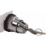 Selector Switch, 2 Positions, Maintained (MA), 600V, Black Knob & Push Button, 9001KS12K3