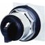 Selector Switch, 3 Positions, Maintained (MA), 600V, Black Knob & Push Button, 9001KS43B