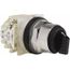 3 Position Selector Switch, Maintained (MA), 600V, 10 Amp, Black Knob & Push Button NEMA1, 12, 13, 2, 3, 3R, 4 & 6, 9001KS46BH2