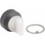 Pushbutton Switch Boot Clear, Round Button, Nonilluminated, 9001KU18