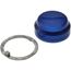 Pushbutton Switch Boot Blue, Round Button, Nonilluminated, 9001KU3