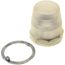 Pushbutton Switch Boot Clear, Round Button, Illuminated, 9001KU47