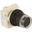 Push-Button Switch, 30 mm Mounting Hole Dia, Momentary, Green Pushbutton, Momentary, 9001SK1L1G
