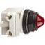 120 VAC/VDC Red Lens LED Pilot Light, 9001SKP38LRR9