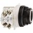 Push-Button Switch, 30 mm Mounting Hole Dia, Momentary, NO, 600VAC, 9001SKR1BH5