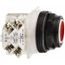 Push-Button Switch, 30 mm Mounting Hole Dia, Momentary, NO, 600VAC, 9001SKR1UH5