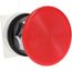 Push-Button Switch, 30 mm Mounting Hole Dia, Momentary, Red Pushbutton, Momentary, 9001SKR25R