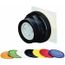 Push-Button Switch, 30 mm Mounting Hole Dia, Momentary, Round, Momentary, 9001SKR2U