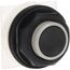 Push-Button Switch, 30 mm Mounting Hole Dia, Momentary, Black Pushbutton, Momentary, 9001SKR3B