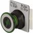 Push-Button Switch, 30 mm Mounting Hole Dia, Maintained, Round, Green Pushbutton, Maintained, 9001SKR9G