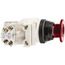 Push-Button Switch, 30 mm Mounting Hole Dia, Maintained, 28V, Illuminated, 9001SKR9P35LRR
