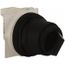 2 Position Selector Switch, Maintained (MA), 600Vac, 10 Amp, Black Knob & Push Button NEMA1, 12, 13, 2, 3, 3R, 4, 4X & 6, 9001SKS11BH1
