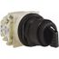 3 Position Selector Switch, Maintained (MA), 600Vac, 10 Amp, Black Knob & Push Button NEMA1, 12, 13, 2, 3, 3R, 4, 4X & 6, 9001SKS46BH2