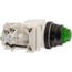120 V Green Lens LED Press-to-Test Indicating Light Octagonal Lens, Screw Clamp, Vibration Resistant, 9001SKT38LGG31
