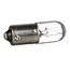 Push Button, 22mm, Clear, Incandescent, 120 to 130 V, DL1CE130