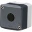 1 Hole, 22mm Hole Diameter, Polycarbonate Pushbutton Switch Enclosure, XALD01H7