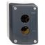 3 Hole, 22mm Hole Diameter, Polycarbonate Pushbutton Switch Enclosure, XALD03H7