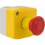 Push-Button Control Station, Turn to Release, NO/2NC, No Legend 1 Pushbutton Operator, Mushroom Head Operator, 13 & 4X NEMA Rating, Red, XALK178GH7