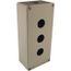 3 Hole, 1.58 Inch Hole Diameter, Zinc Alloy Pushbutton Switch Enclosure, XAPG39203