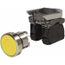 Push-Button Switch, 0.87" Mounting Hole Dia, Momentary, NC/NO, 600V, XB4BA55