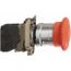 Push-Button Switch, 22 mm Mounting Hole Dia, Trigger Action 2NC, XB4BS8444