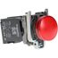 110-120 VAC at 50/60 Hz Red Lens Incandescent Pilot Light, Screw Clamp, XB4BV34
