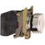 Push-Button Switch, 22 mm Mounting Hole Dia, Momentary, NC/NO, Illuminated, LED, XB4BW31B5