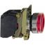 Push-Button Switch, 22 mm Mounting Hole Dia, Momentary, NC/NO, Illuminated, LED, XB4BW34G5