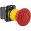 Push-Button Switch, 22 mm Mounting Hole Dia, Maintained, NC, XB5AS8442