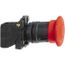 Push-Button Switch, 22 mm Mounting Hole Dia, Maintained & Momentary, NC/NO, 230VAC, XB5AS8445