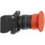 Push-Button Switch, 22 mm Mounting Hole Dia, Maintained & Momentary, NC/NO, XB5AT845
