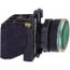 Green Push-Button Switch, 22 mm Mounting Hole Dia, Momentary, NC/NO, Illuminated, LED, XB5AW33B5
