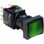 Push-Button Switch, 16 mm Mounting Hole Dia, Momentary, NC/NO, Illuminated, LED, XB6DW3B5B
