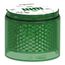 Tower Light Module, Harmony XVB7, 70mm, Green, Flashing, XVB7C63