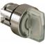 3 Position Selector Switch, Maintained (MA), White Handle NEMA13 & 4X, ZB4BK1313