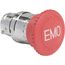Emergency Stop Head, Harmony XB4, 40mm, Red, Mushroom, ZB4BS84430
